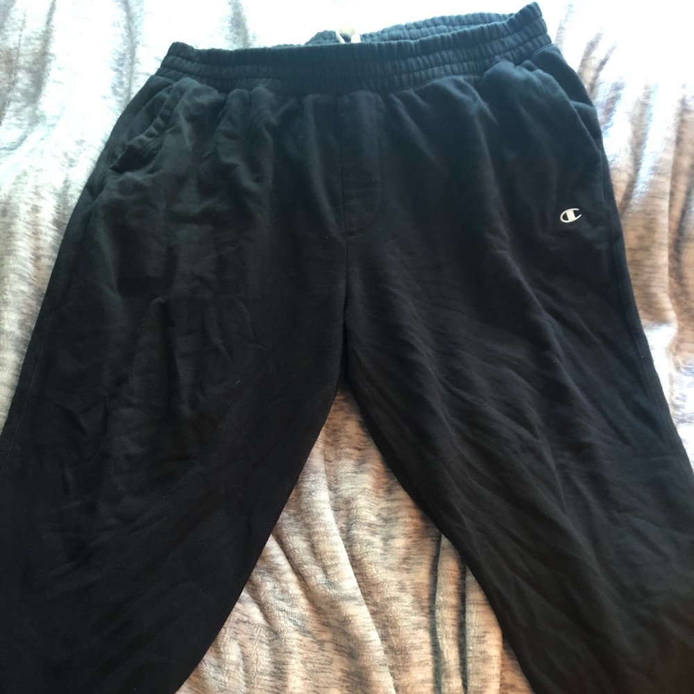 Black Champion sweat pants